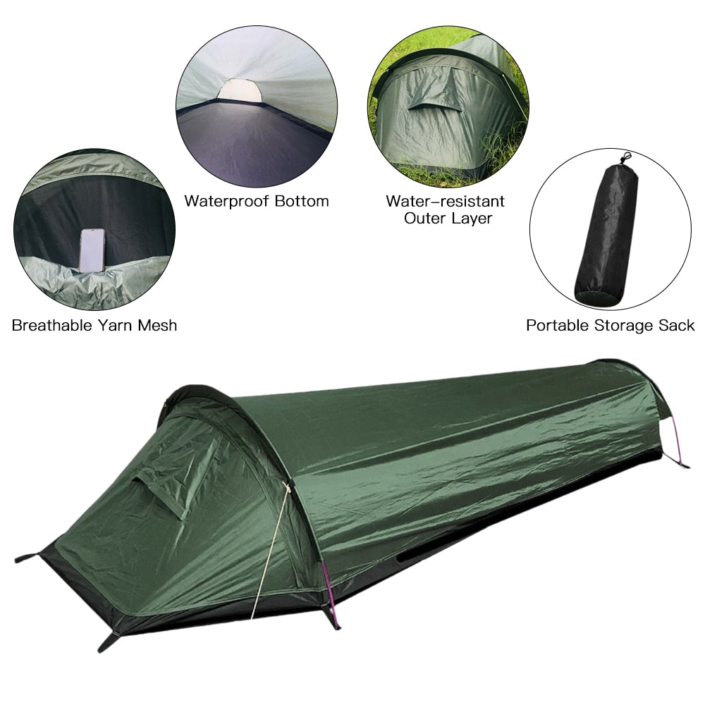 Army Green Waterproof Sleeping Bag