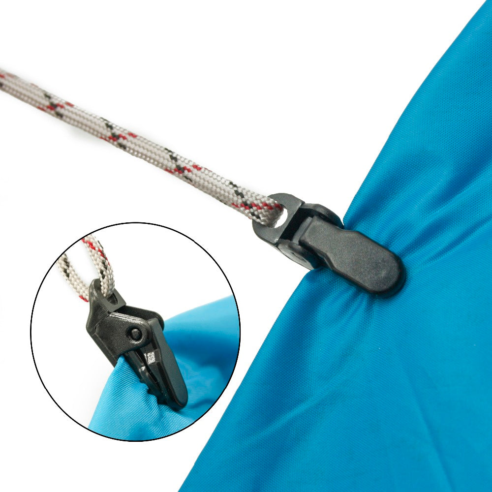 Plastic double hole tent rope